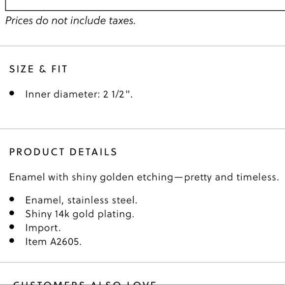 J. Crew Green & Gold Etched Bangle Bracelet New - Picture 4 of 4